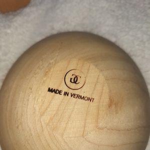 GC Vermont made wooden salad bowls